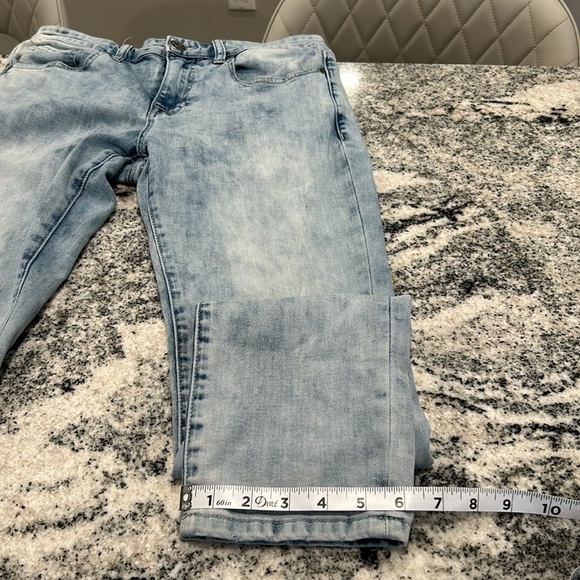 Guess jeans, with stretch Modern Skinny Slim Fit acidwash stonewash blue denim - Picture 11 of 13